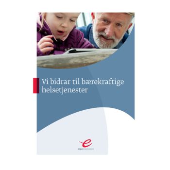 Brosjyre ''Bærekraftige helsetjenester'' - 25 stk