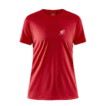 Craft Unify T-skjorte Dame Rød